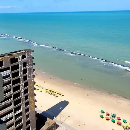 Apartamento Flat Refugio! Vista Deslumbrante! Frente-Mar Recife Exterior foto